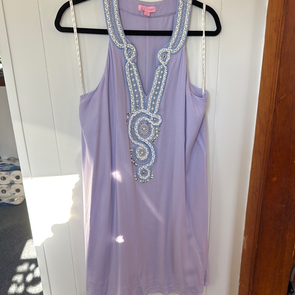 Lilly Pulitzer Lavender Embellished Dress